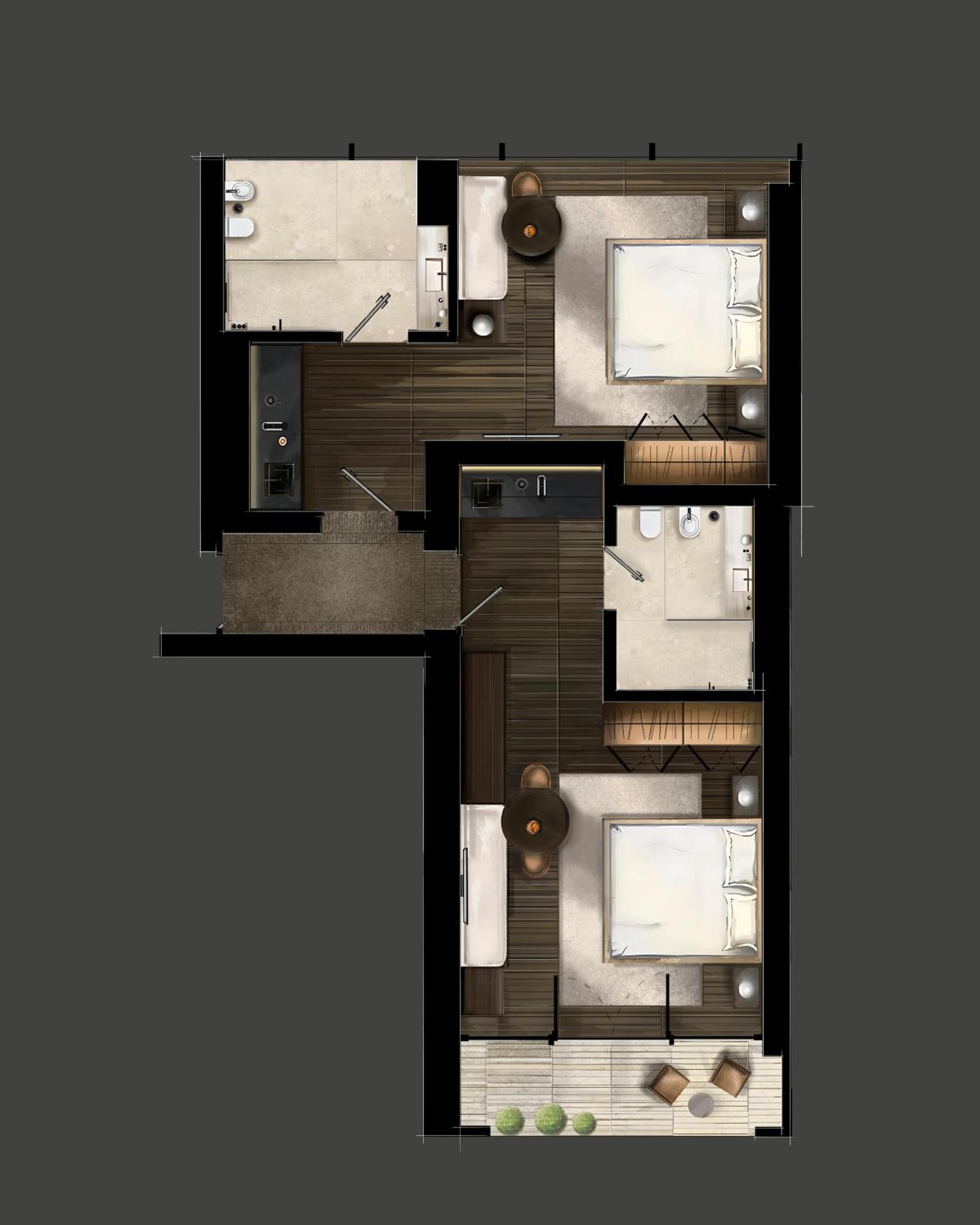 Aparthotel Master Trevi Rom Exterior foto